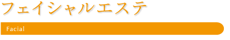 フェイシャルエステ